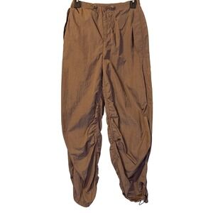 Aritzia TNA Brown Nylon Cargo Jogger Pants XS Gorpcore‎ Utility Outdoor